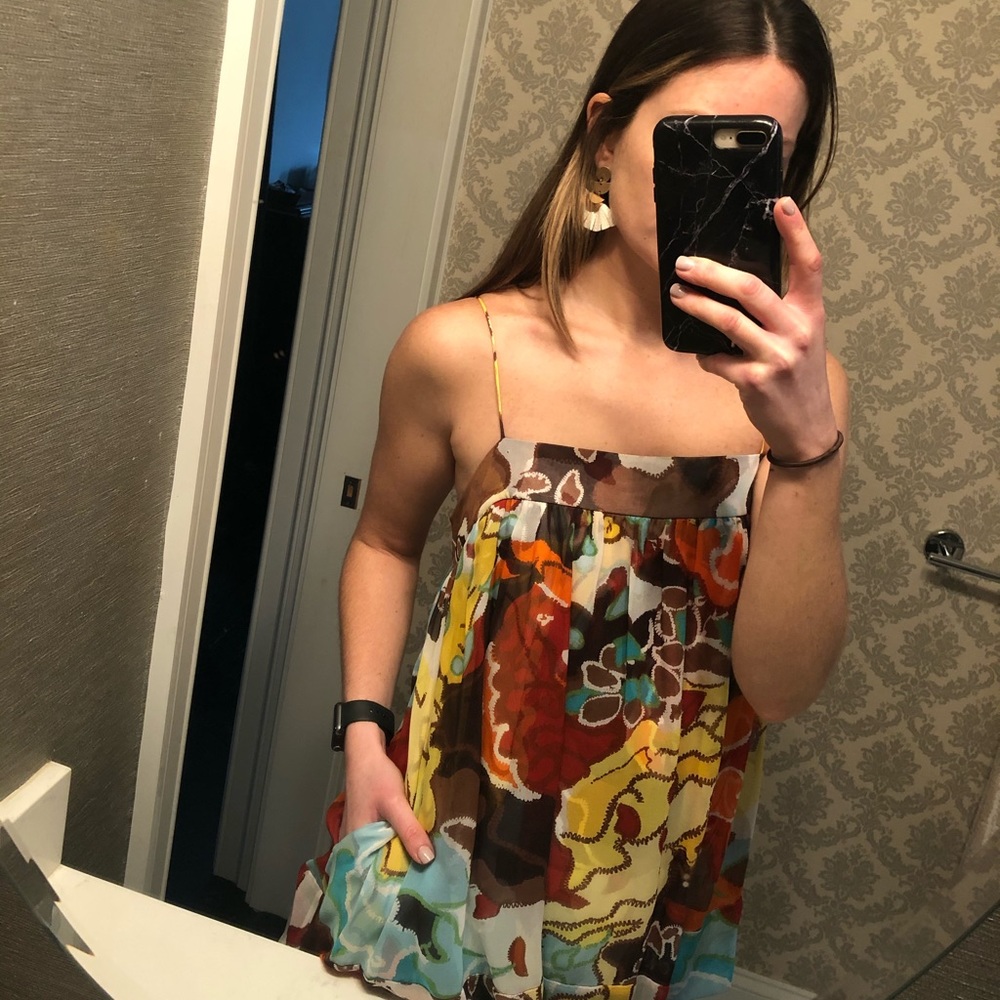 Diane Von Furstenberg Silk Agnes Top